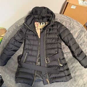 Women's Burberry Winter Puffer Jacket